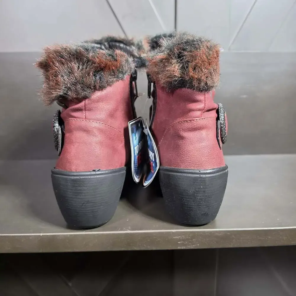 Romika Savona TopDry Waterproof Leather Boots faux Fur Eu 37   Womens US 6-6.5